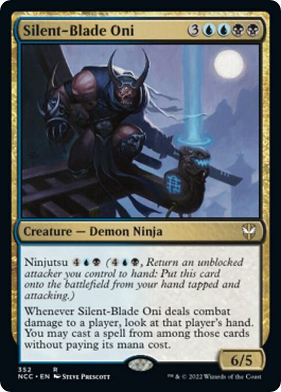 Silent Blade Oni 352 (Commander: Streets of New Capenna)  | Good Games Adelaide SA