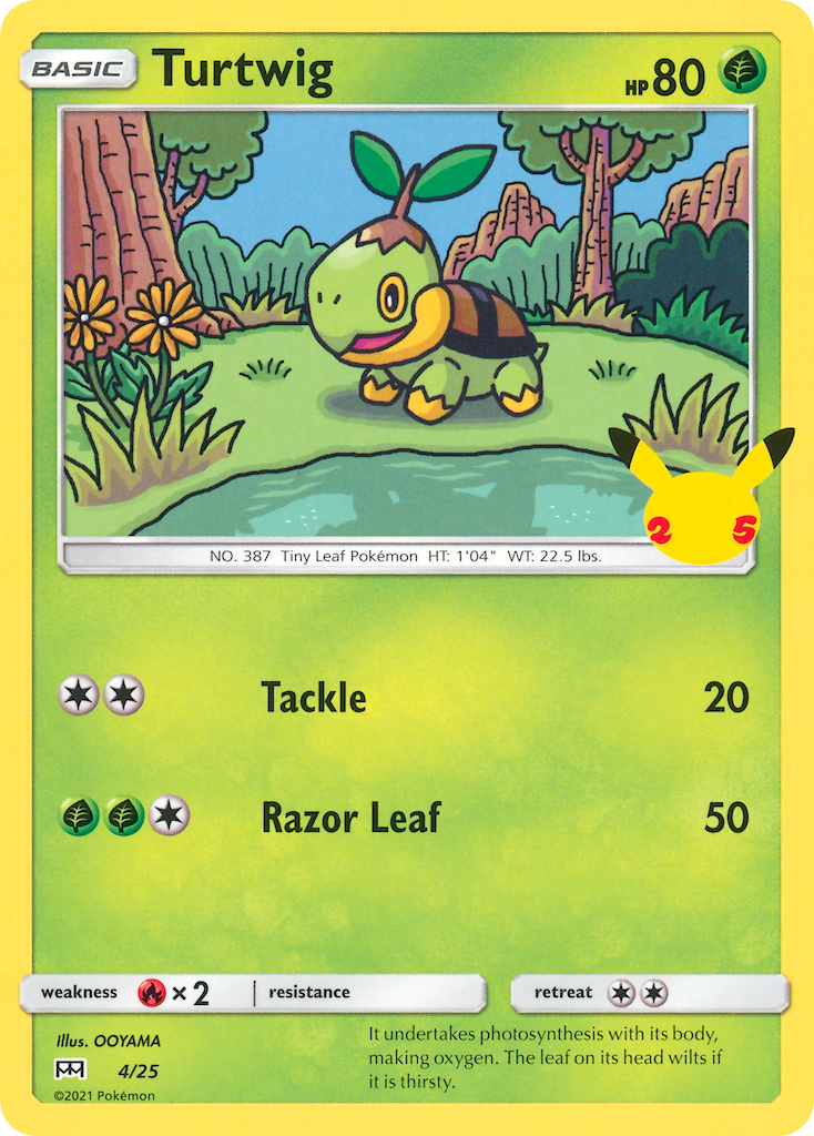 Turtwig (4/25) [McDonald's 25th Anniversary] | Good Games Adelaide SA
