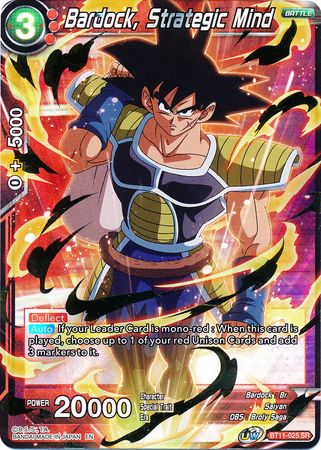 Bardock, Strategic Mind [BT11-025] | Good Games Adelaide SA