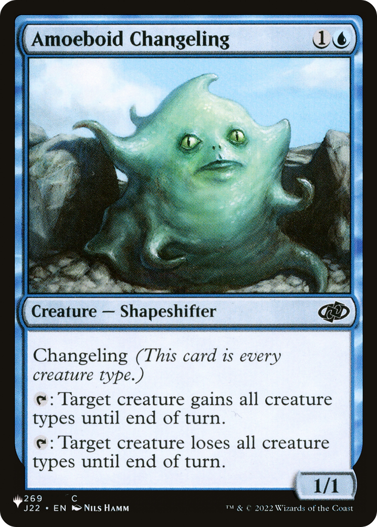 Amoeboid Changeling (J22) [The List Reprints] | Good Games Adelaide SA