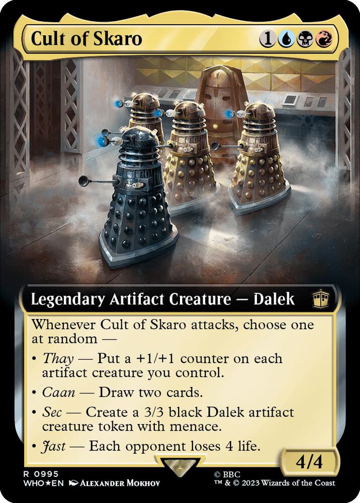 Cult of Skaro 995 (Universes Beyond: Doctor Who)  - Foil | Good Games Adelaide SA