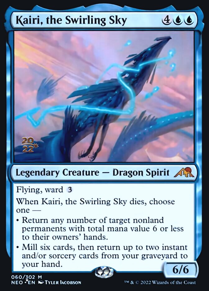 Kairi, the Swirling Sky [Kamigawa: Neon Dynasty Prerelease Promos] | Good Games Adelaide SA