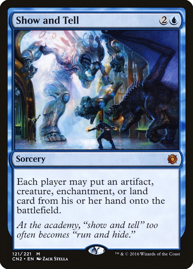 Show and Tell 121 (Conspiracy: Take the Crown)  - Foil | Good Games Adelaide SA