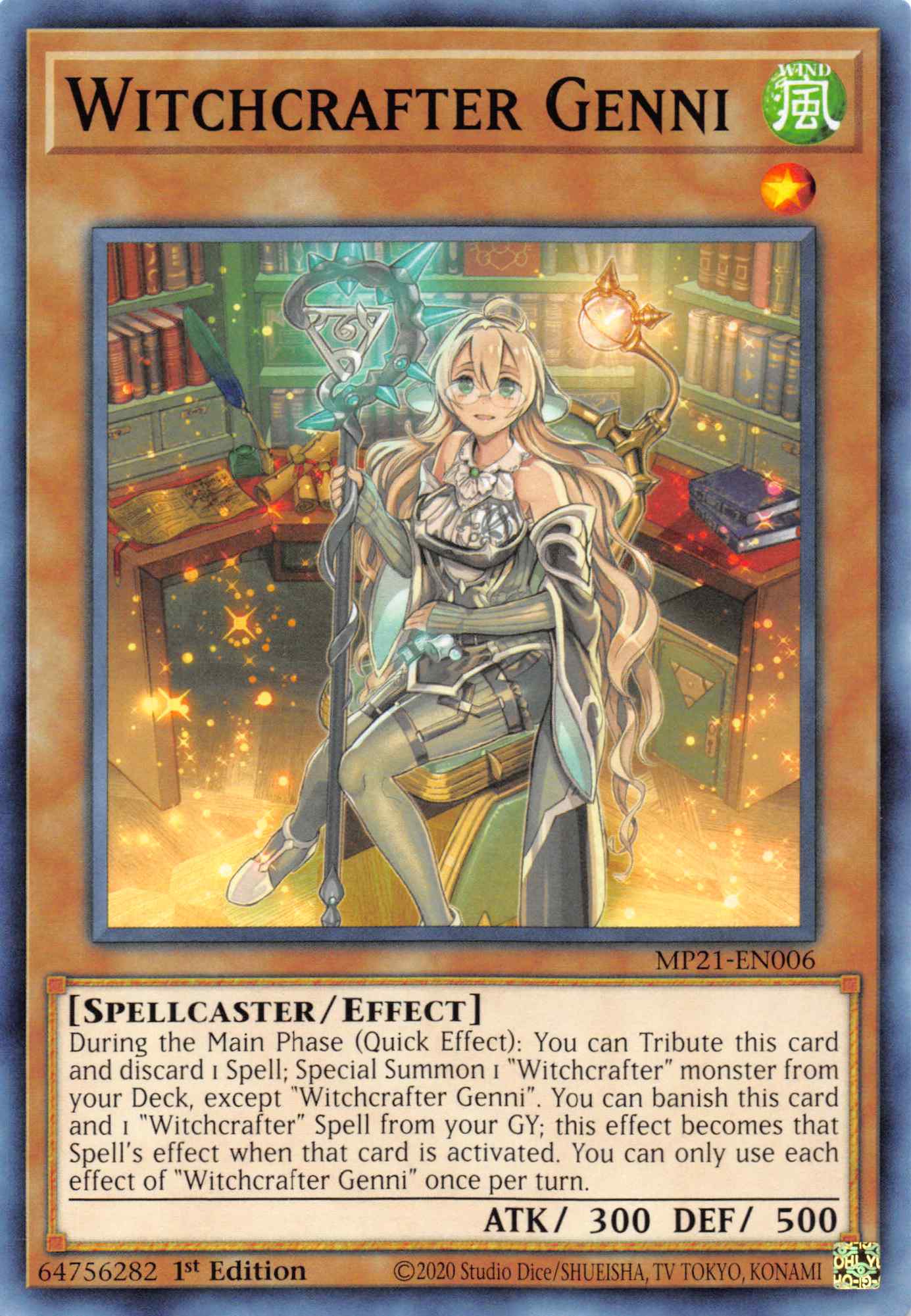 Witchcrafter Genni [MP21-EN006] Common | Good Games Adelaide SA