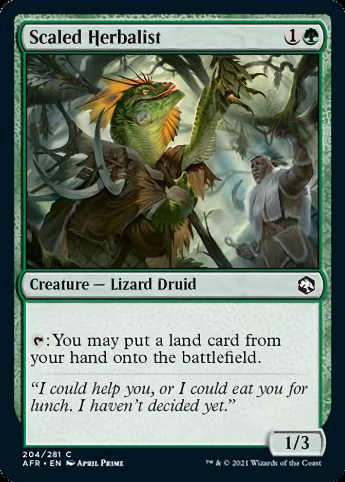 Scaled Herbalist [Dungeons & Dragons: Adventures in the Forgotten Realms] | Good Games Adelaide SA