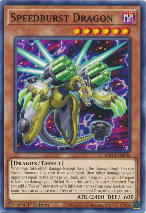 Speedburst Dragon [MP20-EN005] Common | Good Games Adelaide SA