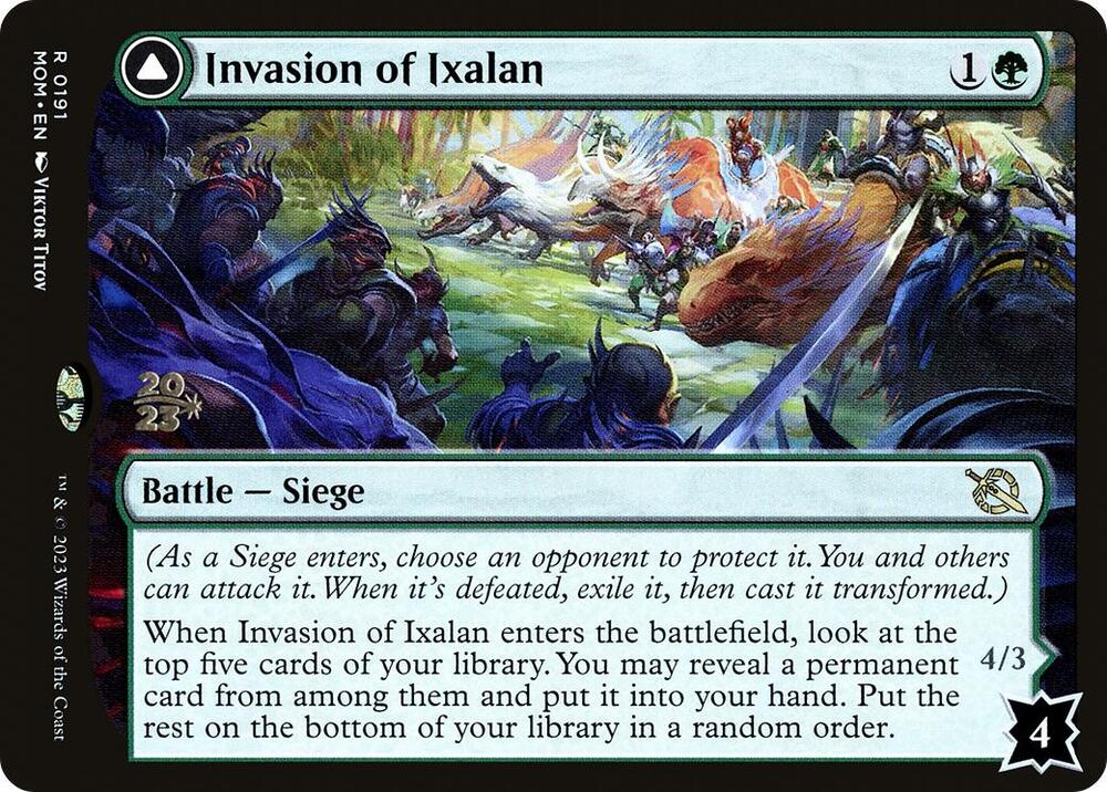 Invasion of Ixalan 191 (Prerelease Cards)  - Foil | Good Games Adelaide SA