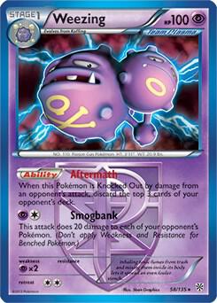 Weezing 58 135 BW Plasma Storm 058/135 (Deck Exclusives)  | Good Games Adelaide SA