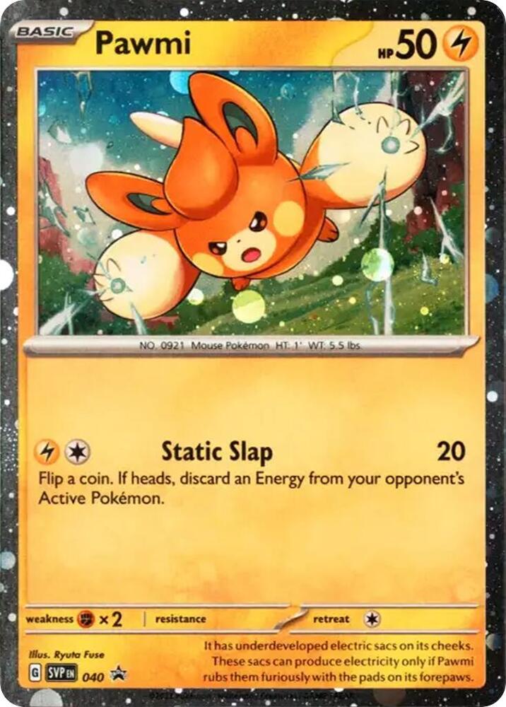 Pawmi 040 (SV: Scarlet & Violet Promo Cards)  - Holofoil | Good Games Adelaide SA