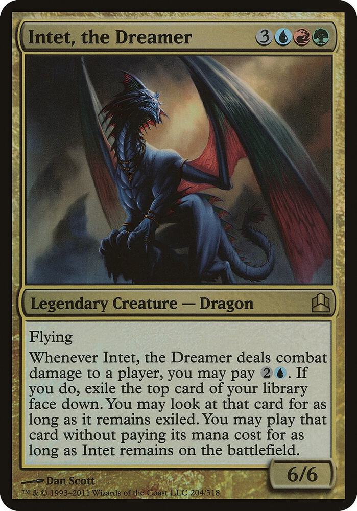 Intet the Dreamer Commander  (Oversize Cards)  - Foil | Good Games Adelaide SA