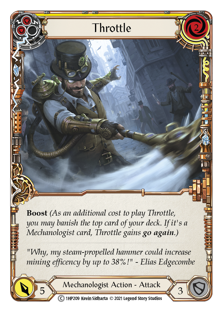 Throttle (Yellow) [1HP209] | Good Games Adelaide SA