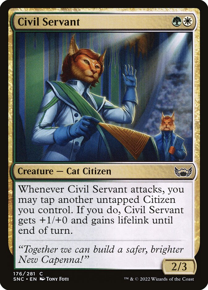 Civil Servant 176 (Streets of New Capenna)  | Good Games Adelaide SA