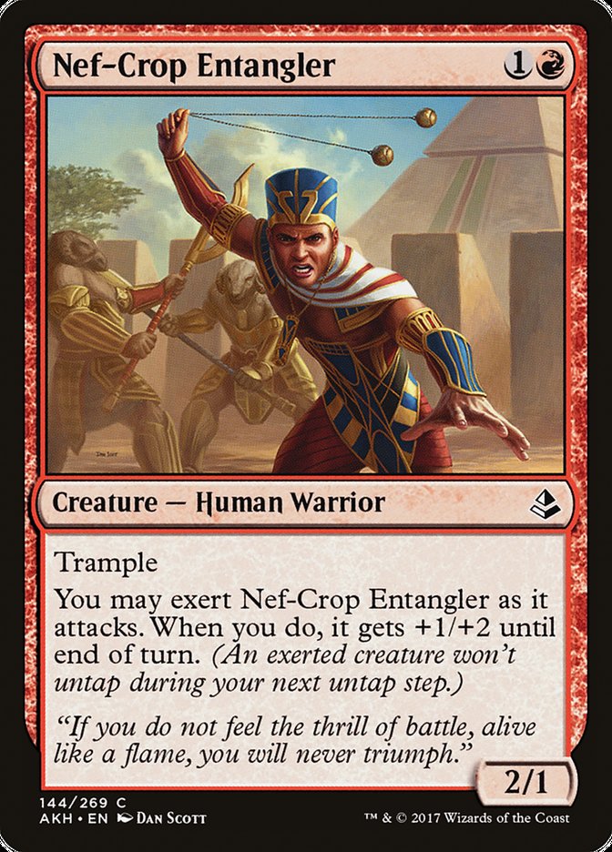 Nef-Crop Entangler 144 (Amonkhet)  - Foil | Good Games Adelaide SA