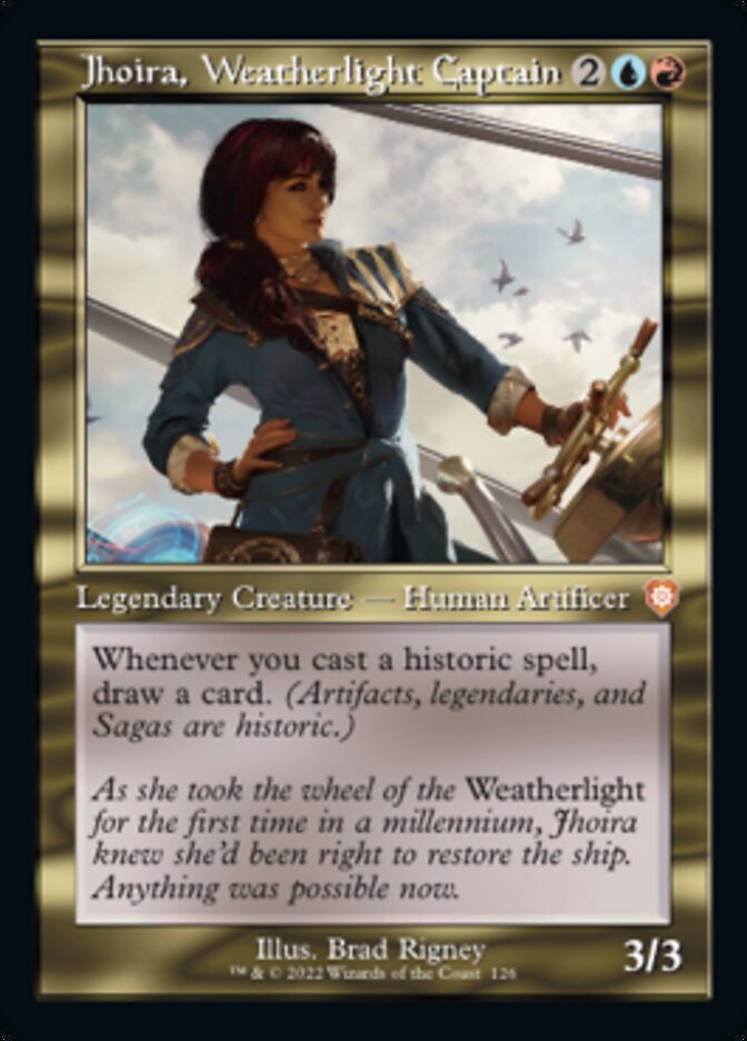 Jhoira, Weatherlight Captain (Retro) [The Brothers' War Commander] | Good Games Adelaide SA