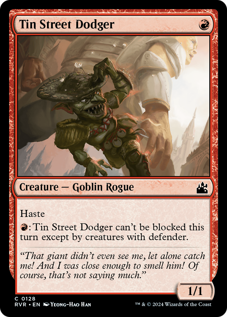 Tin Street Dodger [Ravnica Remastered] | Good Games Adelaide SA