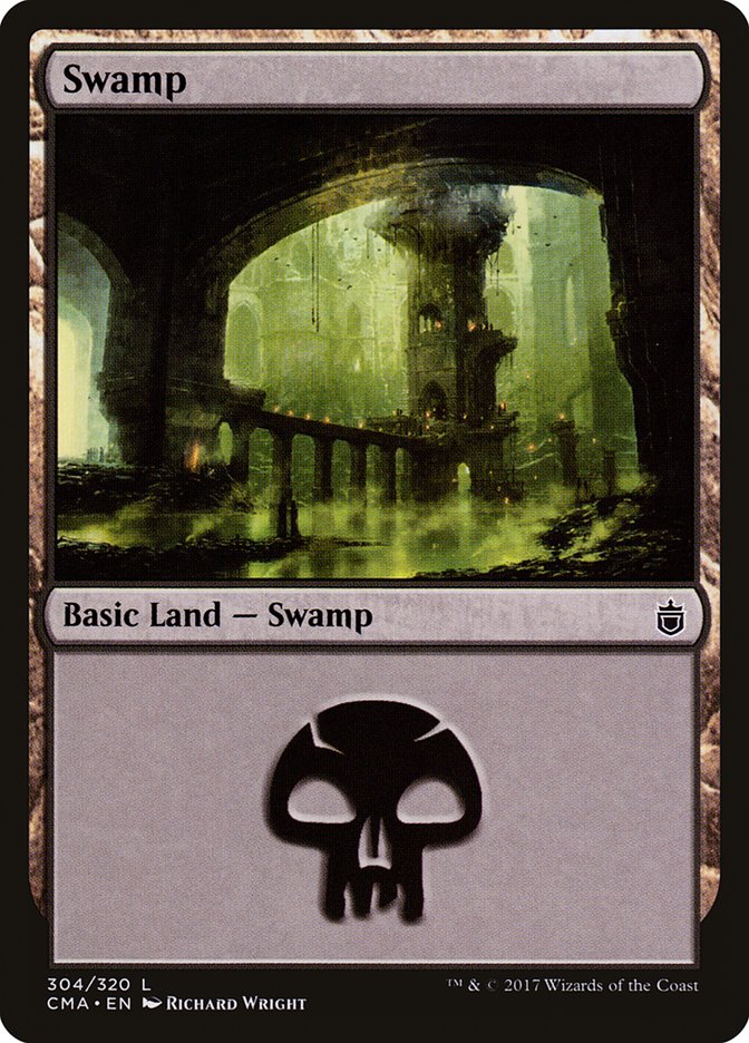 Swamp (304) [Commander Anthology] | Good Games Adelaide SA