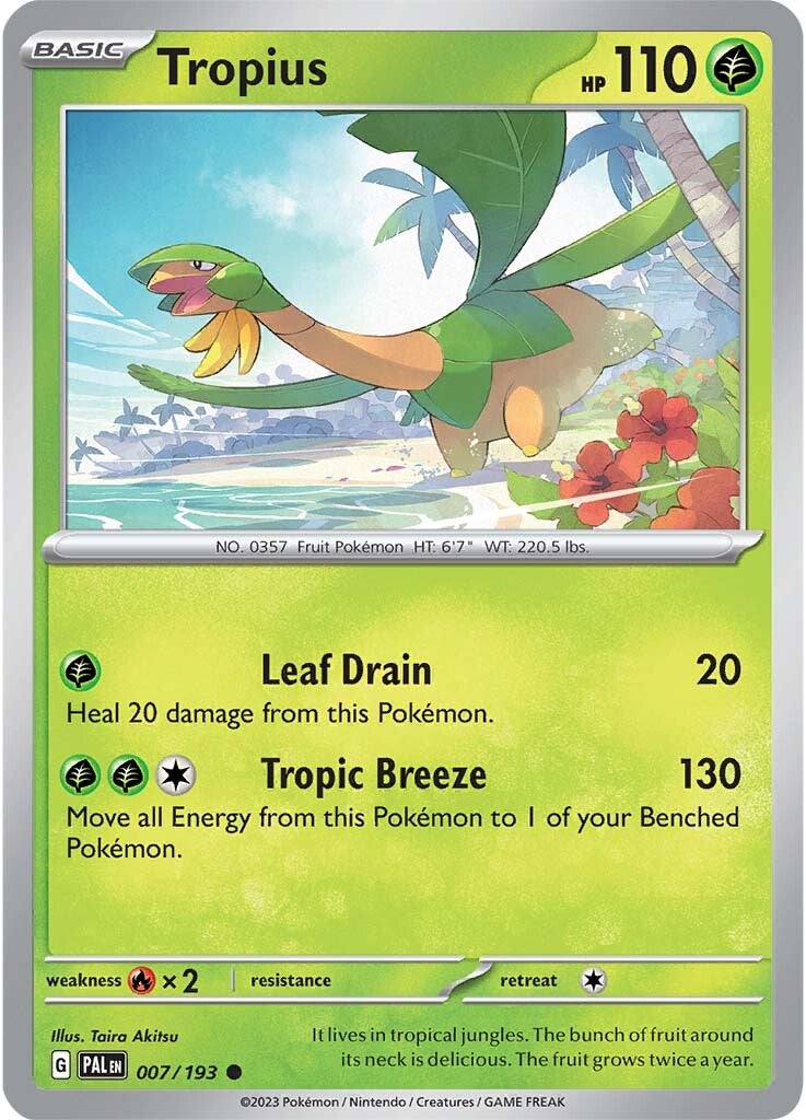 Tropius (007/193) [Scarlet & Violet: Paldea Evolved] | Good Games Adelaide SA