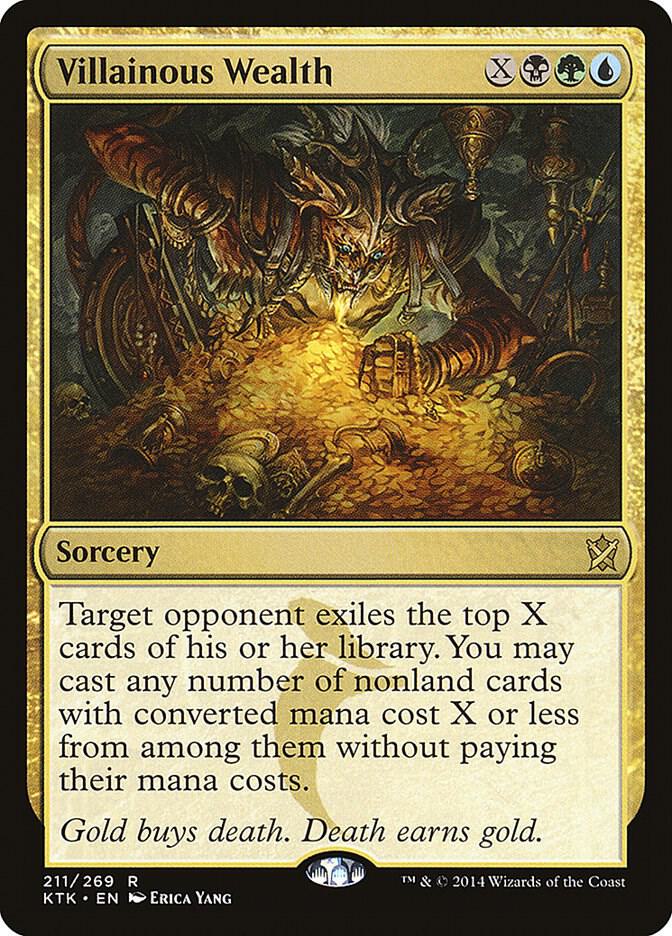 Villainous Wealth 211 (Khans of Tarkir)  | Good Games Adelaide SA