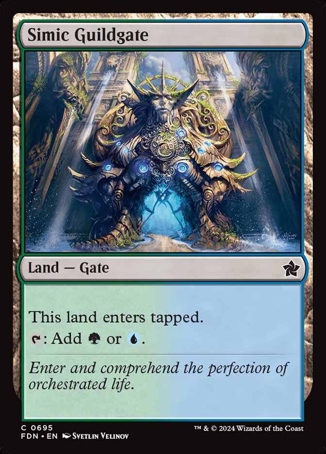 Simic Guildgate 695 (Foundations)  | Good Games Adelaide SA