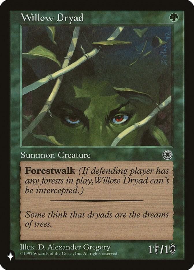Willow Dryad  (The List Reprints)  | Good Games Adelaide SA