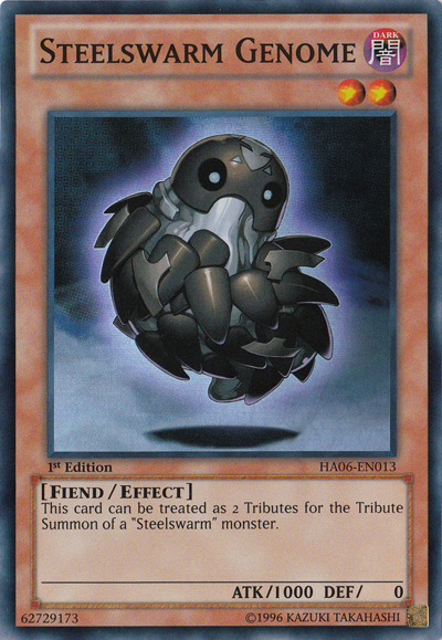 Steelswarm Genome [HA06-EN013] Super Rare | Good Games Adelaide SA