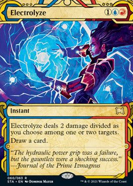 Electrolyze (Etched Foil) [Strixhaven Mystical Archive] | Good Games Adelaide SA