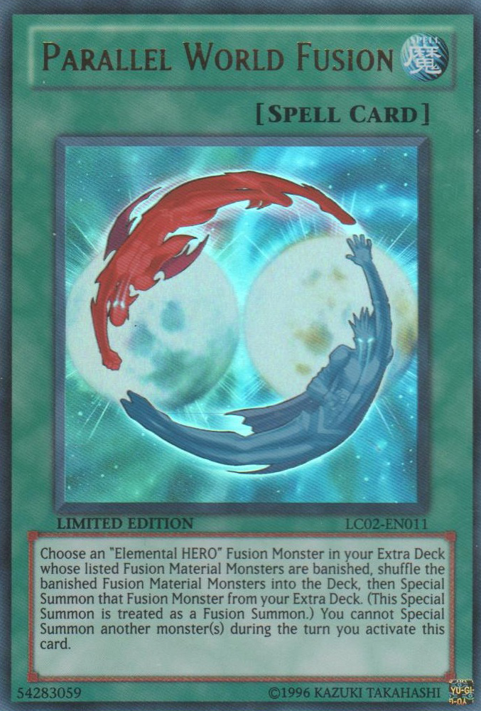 Parallel World Fusion [LC02-EN011] Ultra Rare | Good Games Adelaide SA