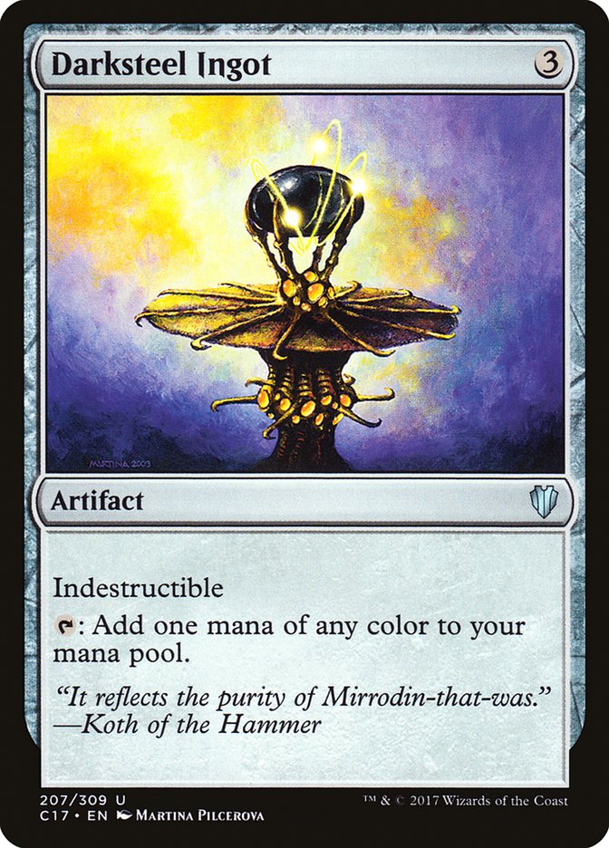 Darksteel Ingot [Commander 2017] | Good Games Adelaide SA