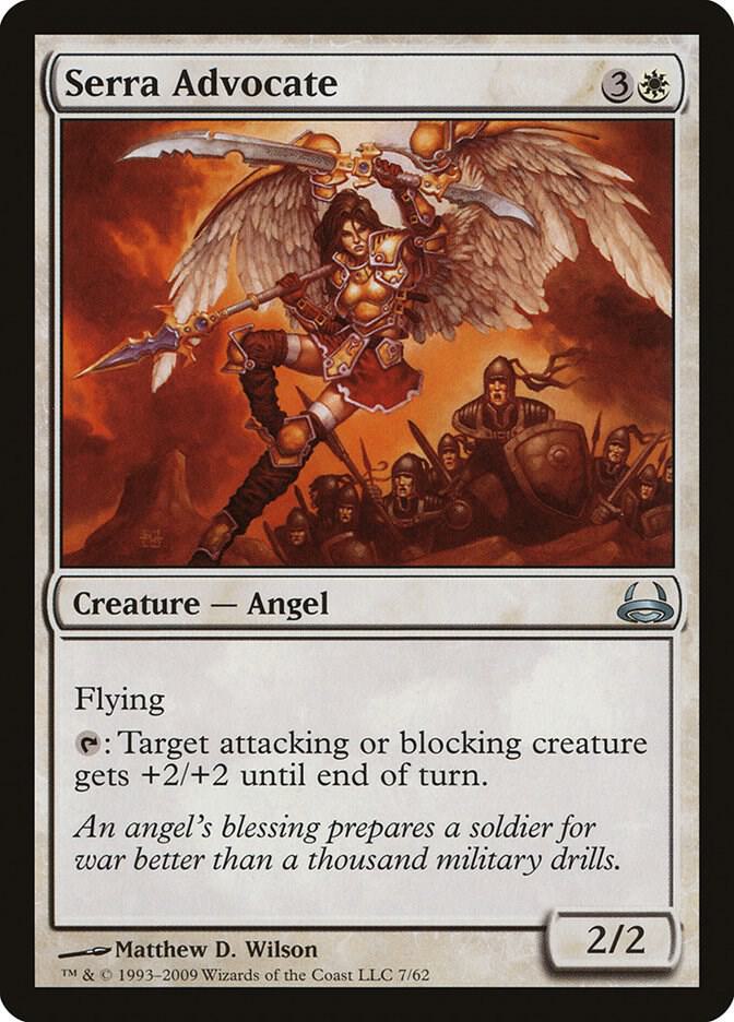 Serra Advocate 7 (Duel Decks: Divine vs. Demonic)  | Good Games Adelaide SA