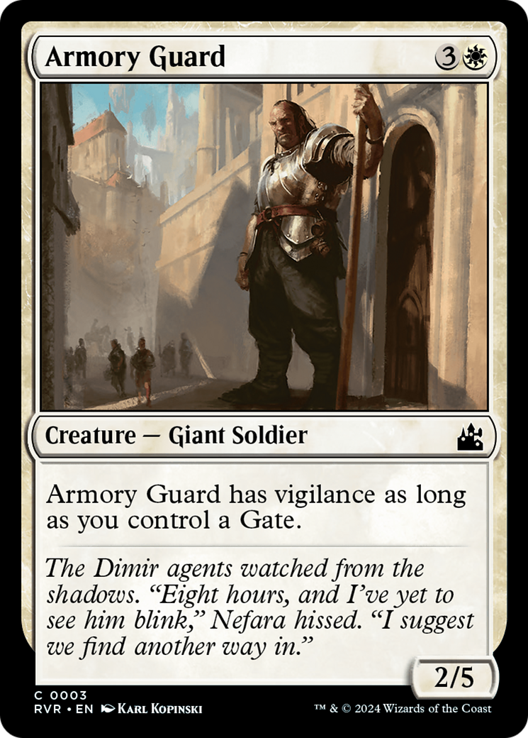 Armory Guard [Ravnica Remastered] | Good Games Adelaide SA