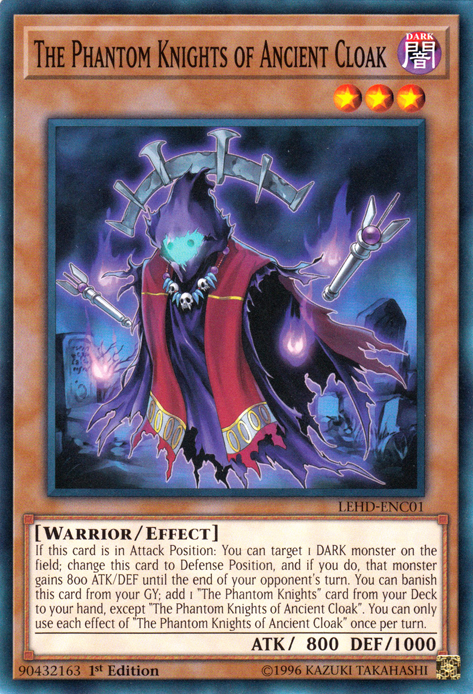 The Phantom Knights of Ancient Cloak [LEHD-ENC01] Common | Good Games Adelaide SA