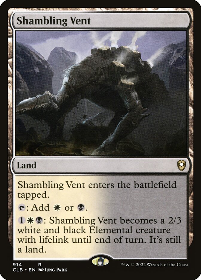 Shambling Vent 914 (Commander Legends: Battle for Baldur's Gate)  | Good Games Adelaide SA