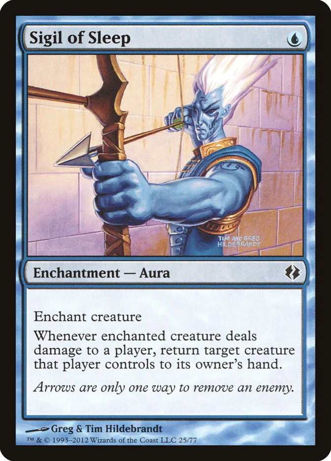 Sigil of Sleep 25 (Duel Decks: Venser vs. Koth)  | Good Games Adelaide SA