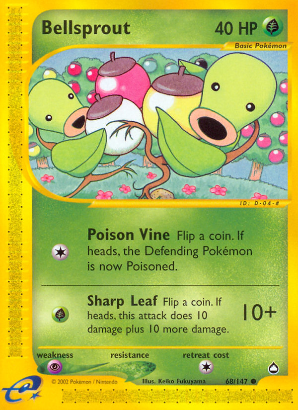 Bellsprout (68/147) [Aquapolis] | Good Games Adelaide SA