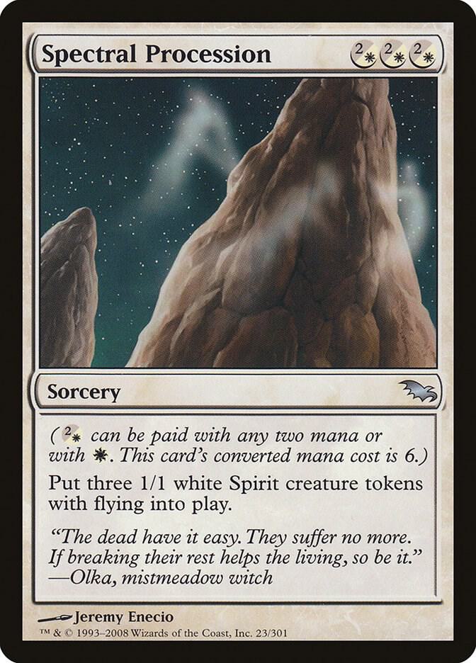Spectral Procession 23 (Shadowmoor)  - Foil | Good Games Adelaide SA