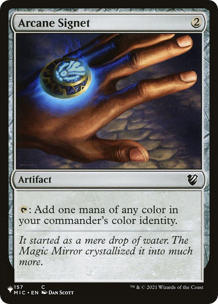 Arcane Signet MIC 157/038 (The List Reprints)  | Good Games Adelaide SA