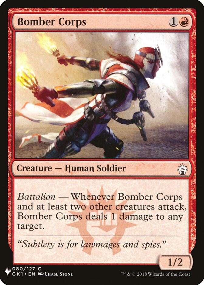 Bomber Corps 80 (The List Reprints)  | Good Games Adelaide SA