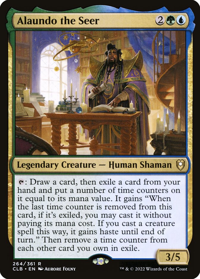 Alaundo the Seer 264 (Commander Legends: Battle for Baldur's Gate)  | Good Games Adelaide SA
