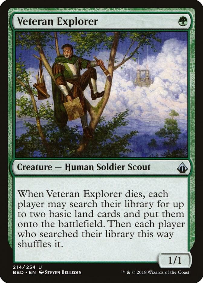 Veteran Explorer 214 (Battlebond)  - Foil | Good Games Adelaide SA