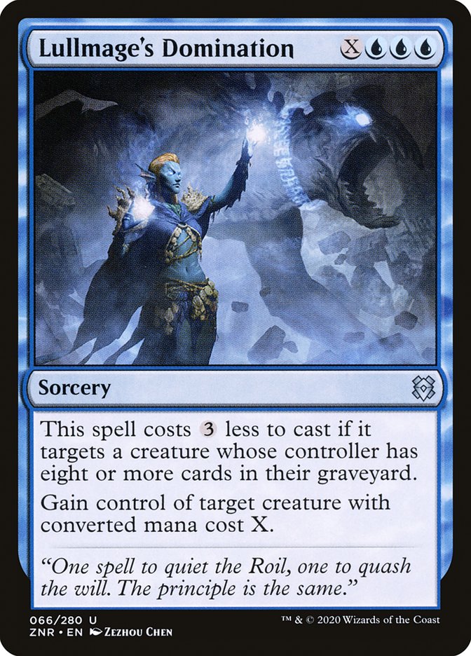 Lullmage's Domination [Zendikar Rising] | Good Games Adelaide SA