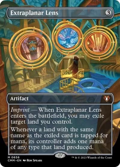 Extraplanar Lens 656 (Commander Masters)  - Borderless | Good Games Adelaide SA