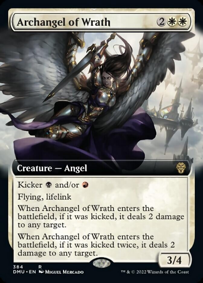 Archangel of Wrath (Extended Art) [Dominaria United] | Good Games Adelaide SA