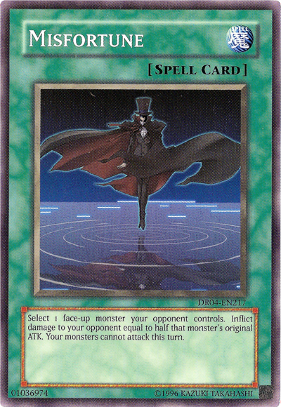 Misfortune [DR04-EN217] Common | Good Games Adelaide SA