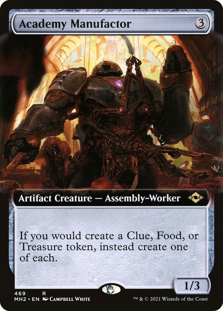 Academy Manufactor Extended Art 469 (Modern Horizons 2)  - Foil | Good Games Adelaide SA