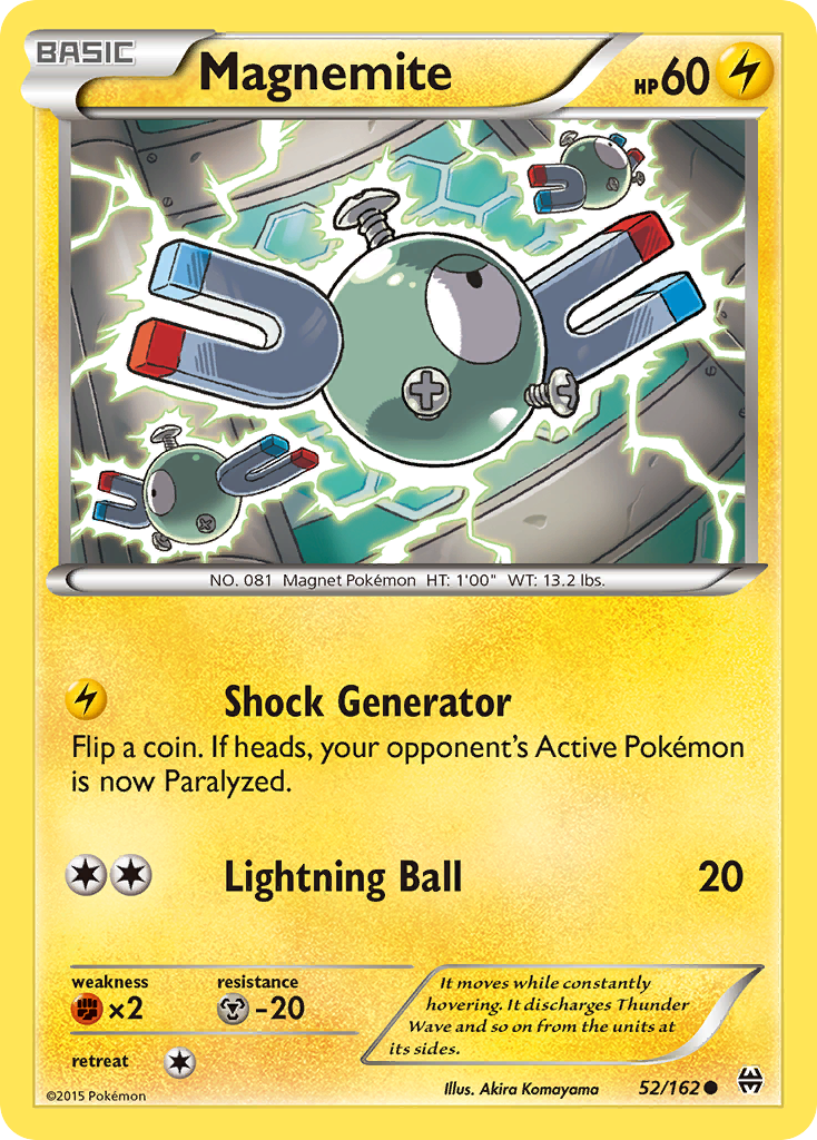 Magnemite (52/162) [XY: BREAKthrough] | Good Games Adelaide SA