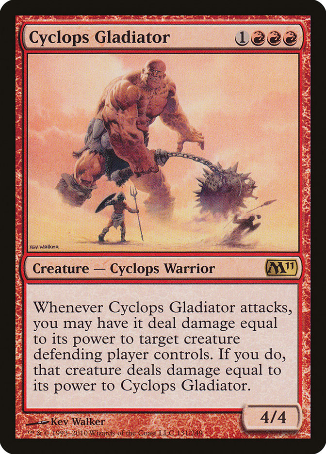 Cyclops Gladiator 131 (Magic 2011 (M11))  | Good Games Adelaide SA