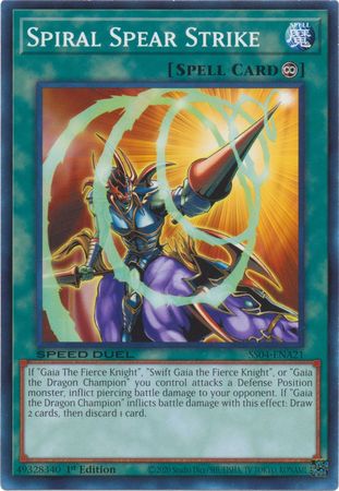 Spiral Spear Strike [SS04-ENA21] Common | Good Games Adelaide SA
