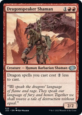 Dragonspeaker Shaman [Jumpstart 2022] | Good Games Adelaide SA