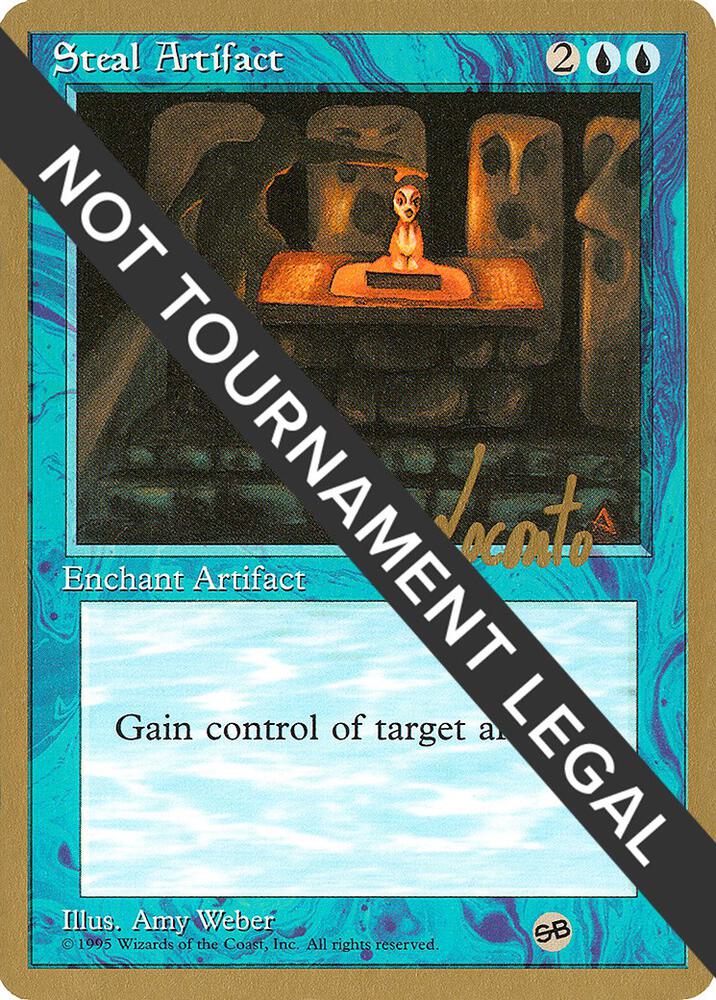 Steal Artifact 1996 Michael Loconto 4ED SB ml105sb/308 (World Championship Decks)  | Good Games Adelaide SA