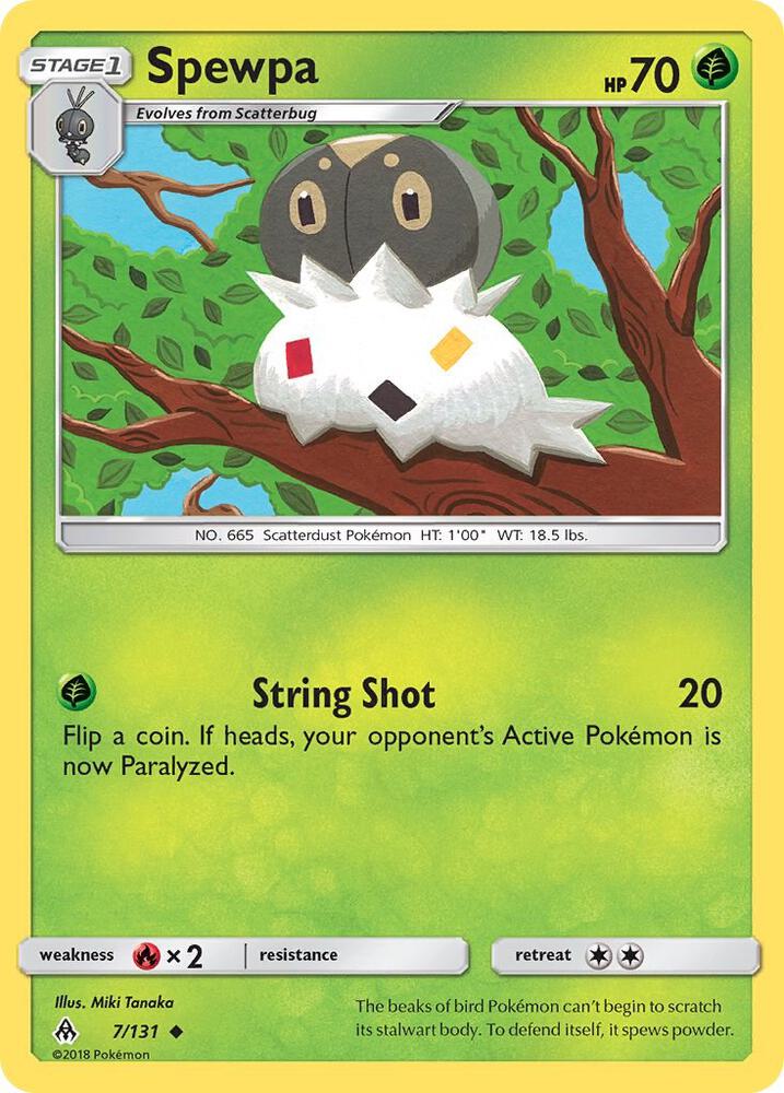 Spewpa 7/131 (SM - Forbidden Light)  | Good Games Adelaide SA
